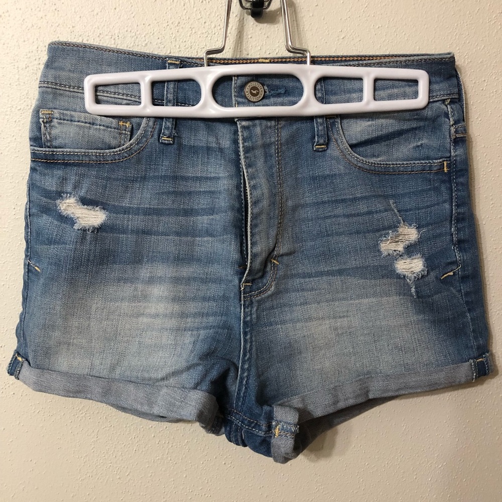 high waisted shorts